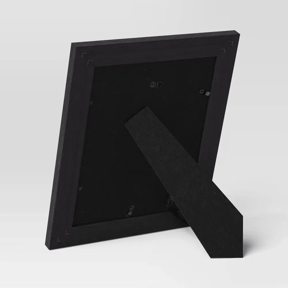 Threshold 8x10 Caning Table Frame Black Modern Wall Mount Easel Photo